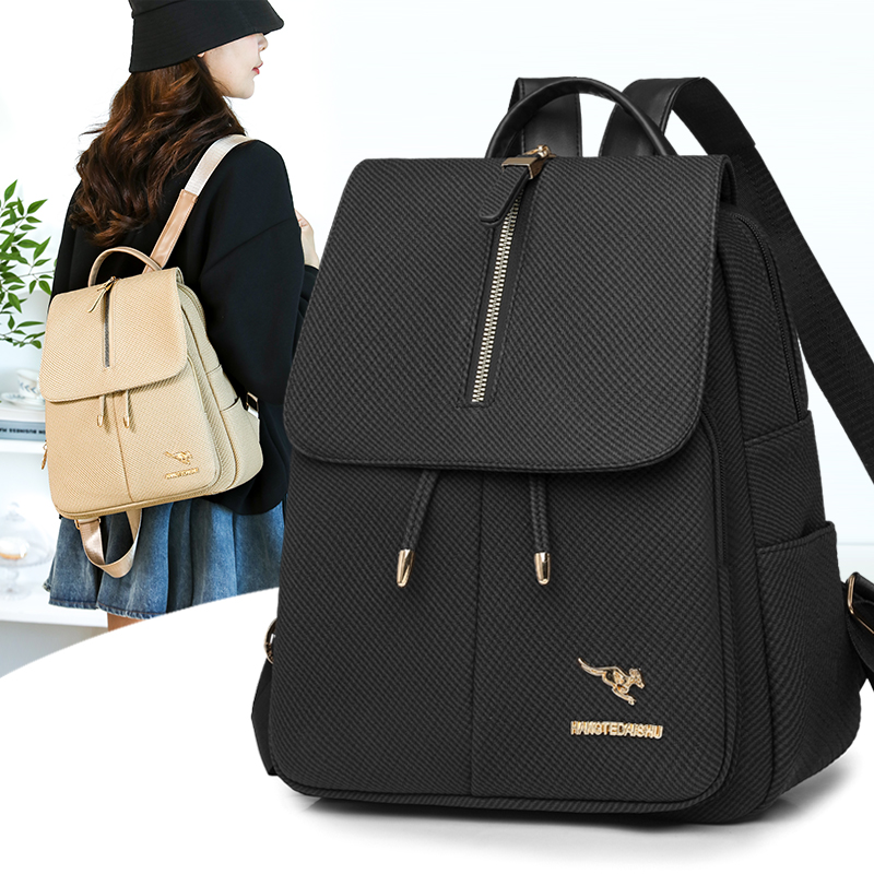 Leather Work Womens Backpack - Sac à dos de voyage durable