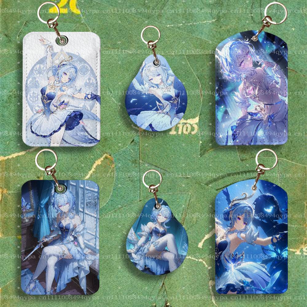 Leather Work Leather - Porte-cartes en cuir Odette G-Genshin Impact,