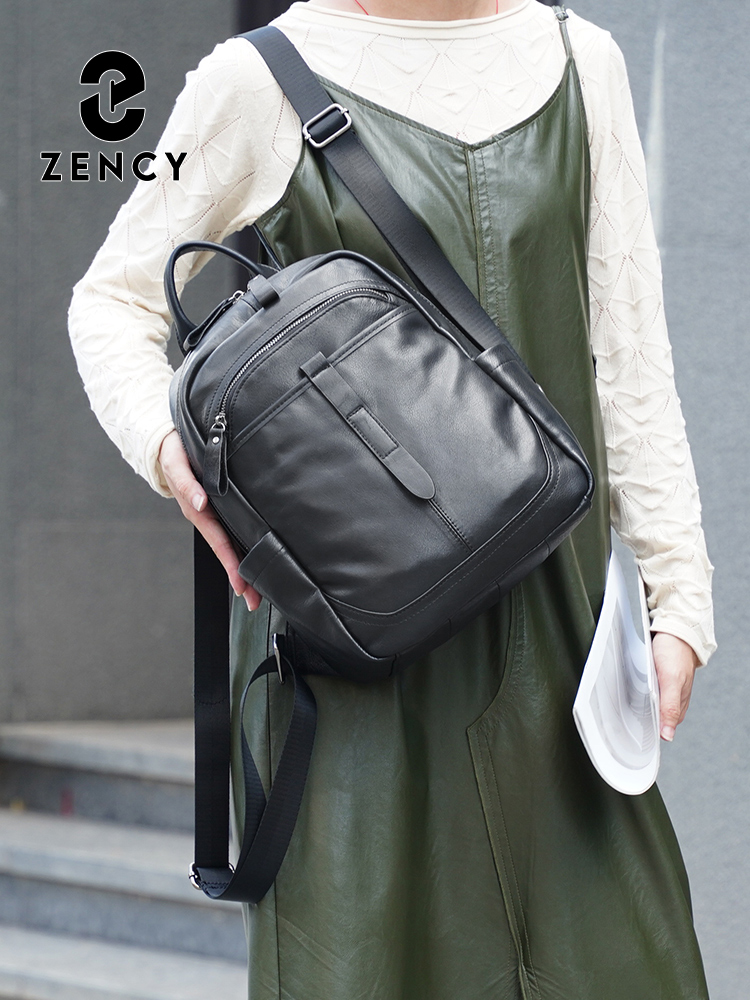 Leather Work Womens Backpack - Zency Sac à dos en cuir