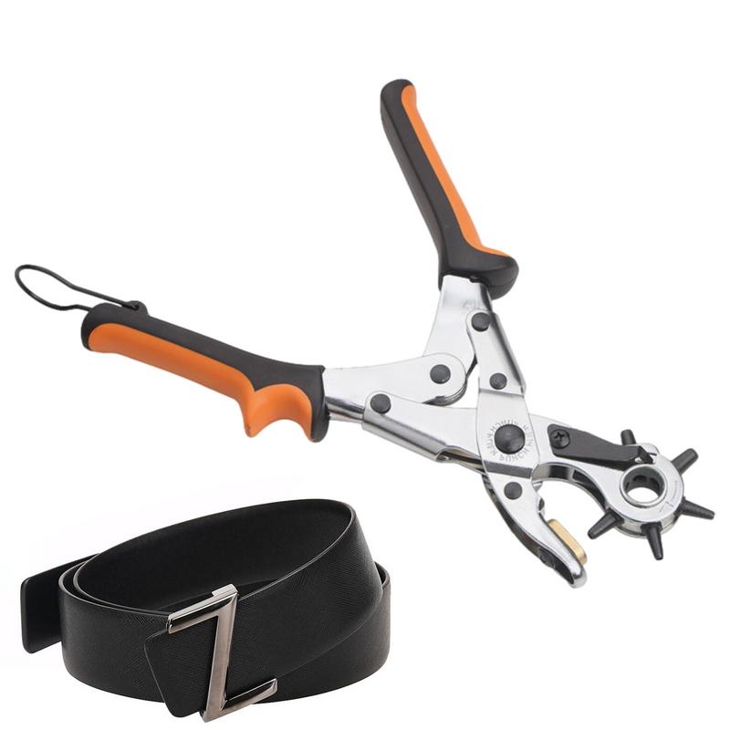 Leather Punch Revolving - Pince à poinçonner pour ceinture en
