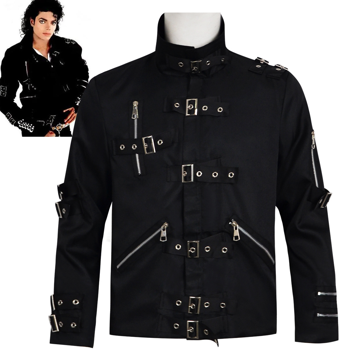 Leather Work Jacket - Veste en cuir Punk Heavy Metal