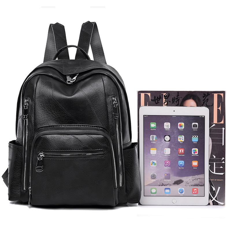 Sac à dos en cuir PU pour femm - Leather Work Womens Backpack avis et prix