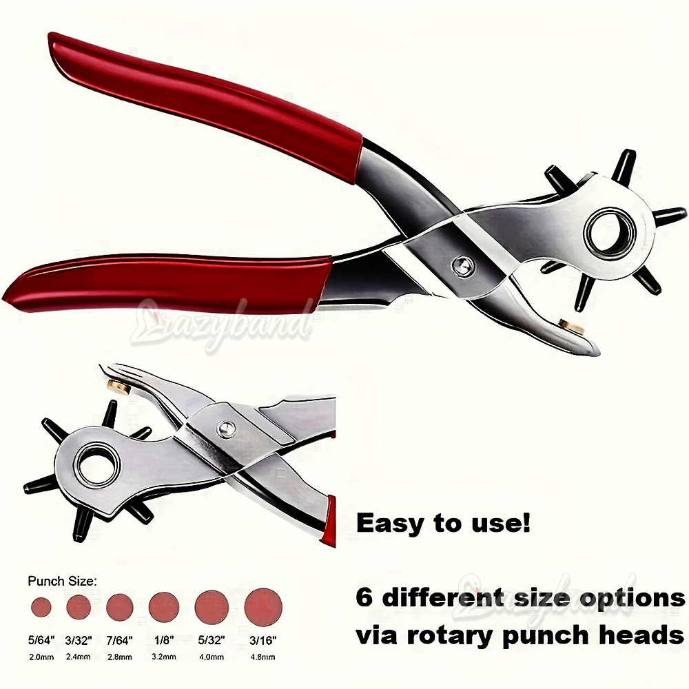 Perforateur de cuir multifonct - Leather Punch Revolving avis et prix