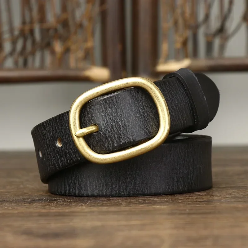 Ceintures en cuir véritable po - Leather Work Jeans avis et prix