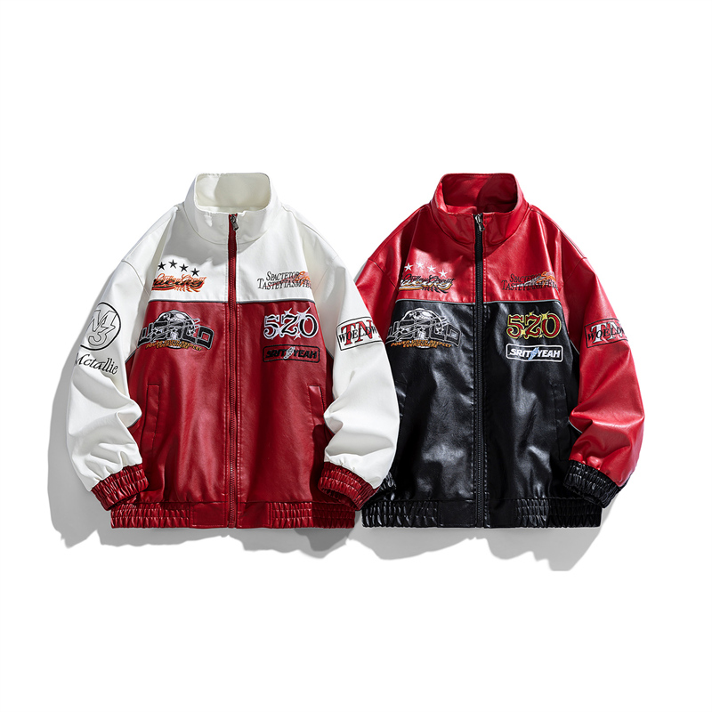 Tendance belle hiver loisirs d - Leather Work Jacket avis et prix