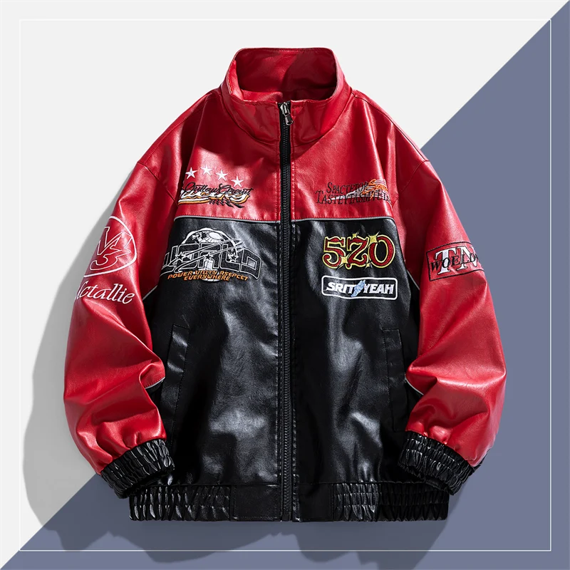 Tendance belle hiver loisirs d - Leather Work Jacket avis et prix