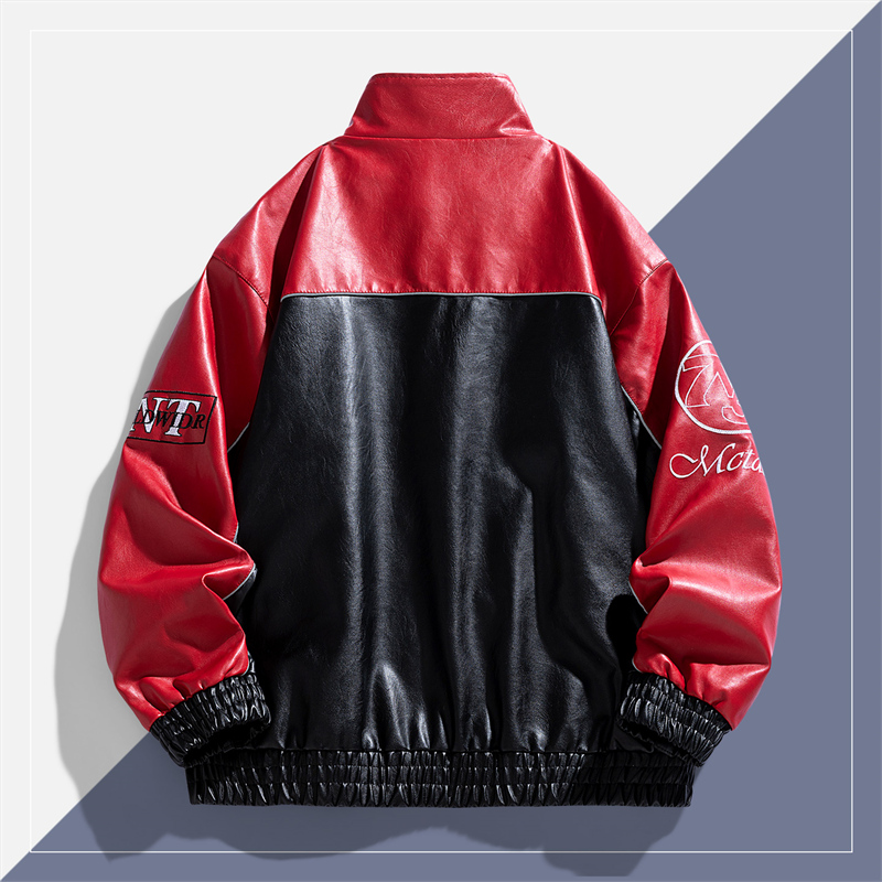 Tendance belle hiver loisirs d - Leather Work Jacket avis et prix