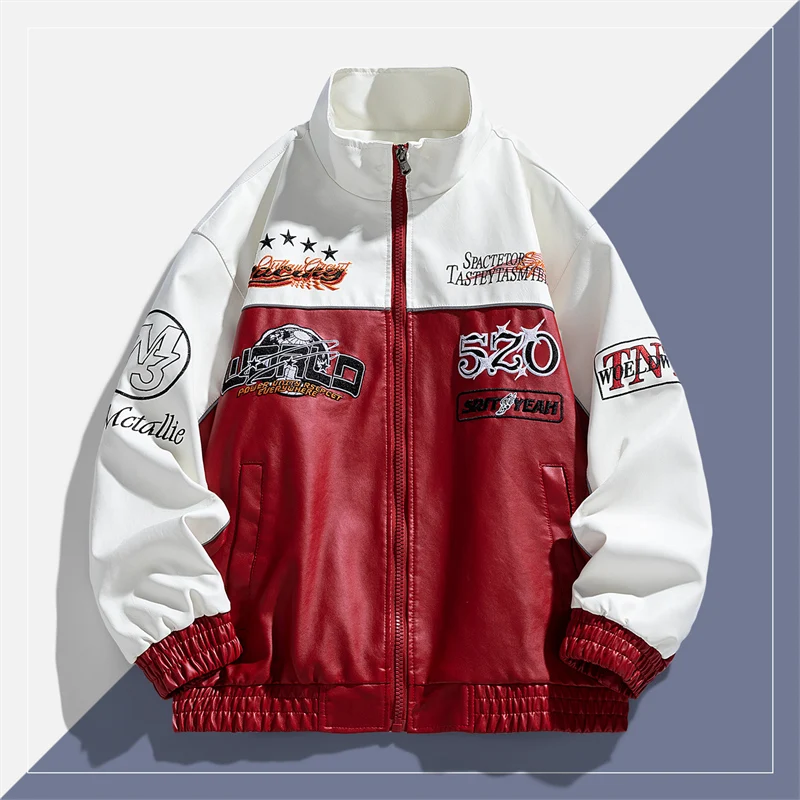 Tendance belle hiver loisirs d - Leather Work Jacket avis et prix
