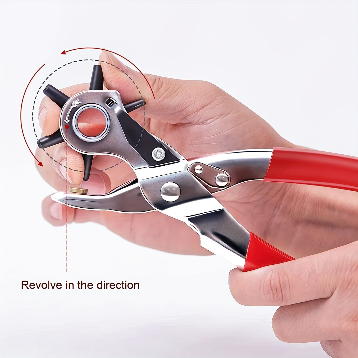 Perforateur de Cuir, Perforate - Leather Punch Revolving avis et prix