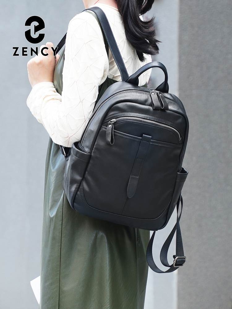 Zency Sac à dos en cuir vérita - Leather Work Womens Backpack avis et prix
