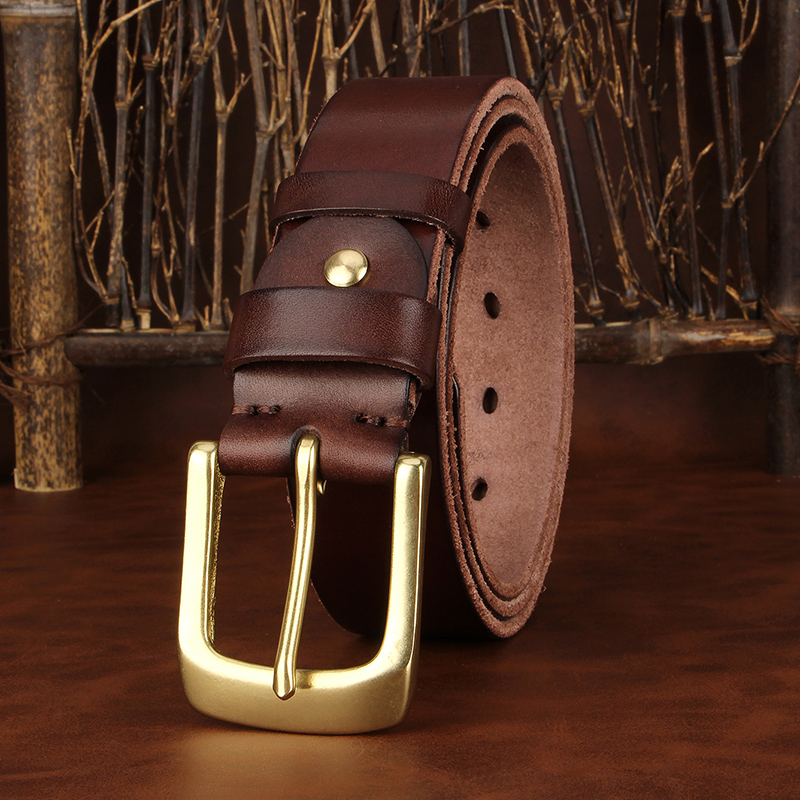 Ceintures pour hommes en cuir  - Leather Work Jeans avis et prix