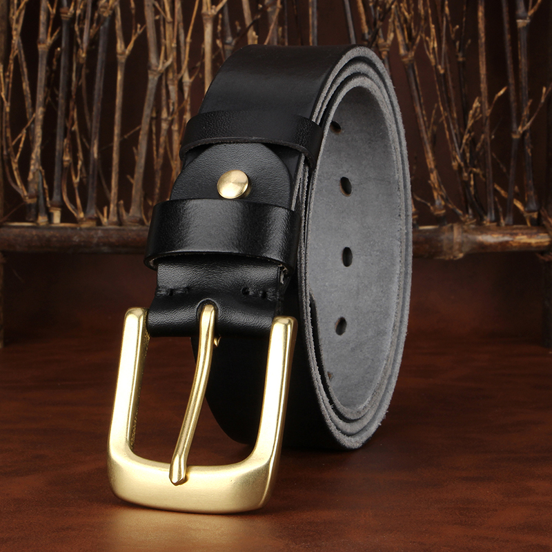 Ceintures pour hommes en cuir  - Leather Work Jeans avis et prix