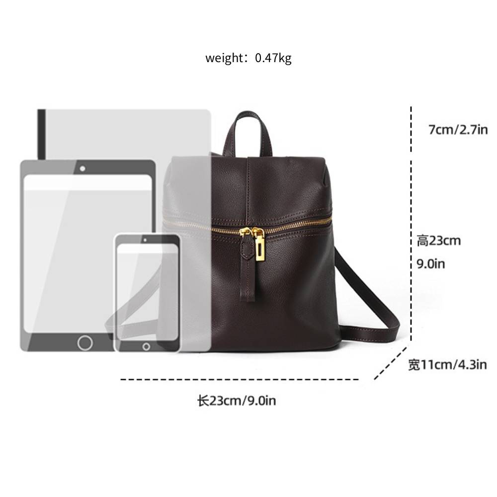 Sac à dos classique vintage Ze - Leather Work Womens Backpack avis et prix