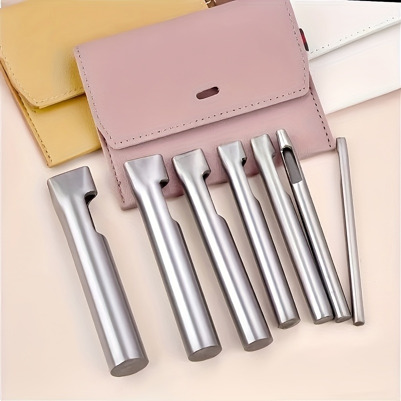 Lot de 5 poinçons ovales en cu - Leather Punch Revolving avis et prix
