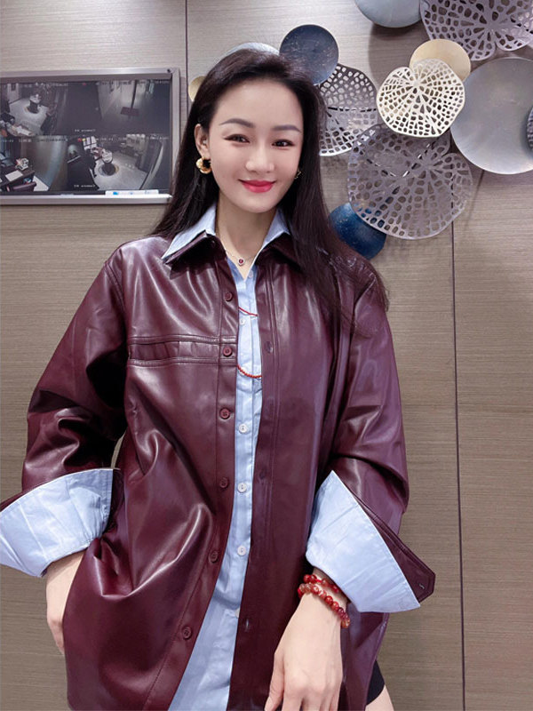 Ensemble deux pièces pour femm - Leather Work Jacket avis et prix