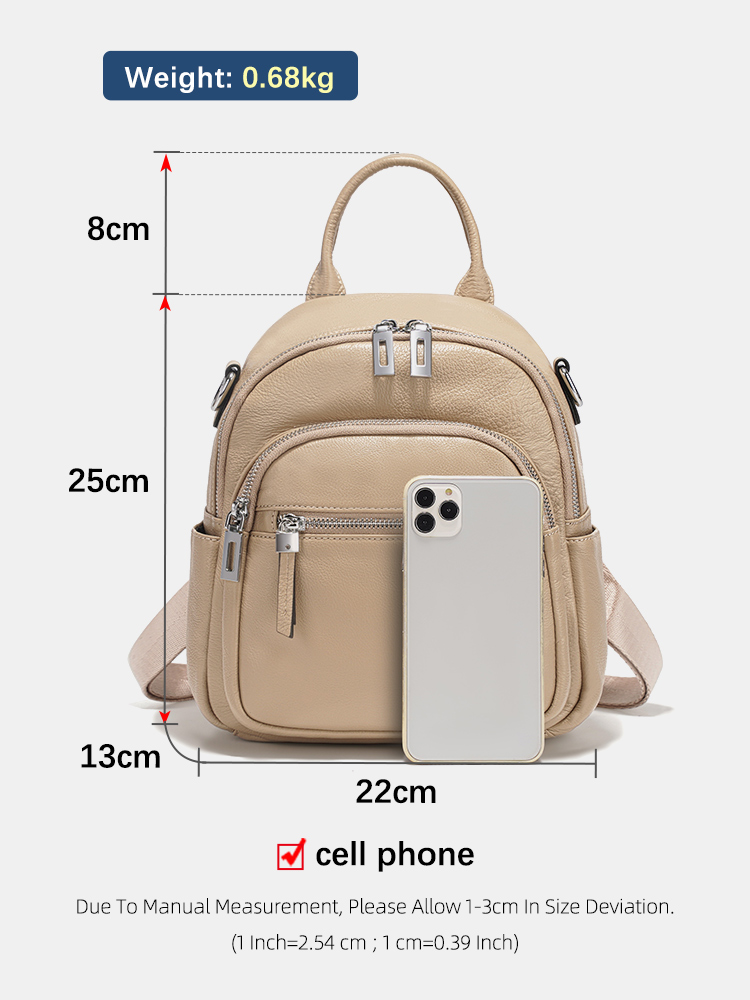 Zency petit sac à dos en cuir  - Leather Work Womens Backpack avis et prix
