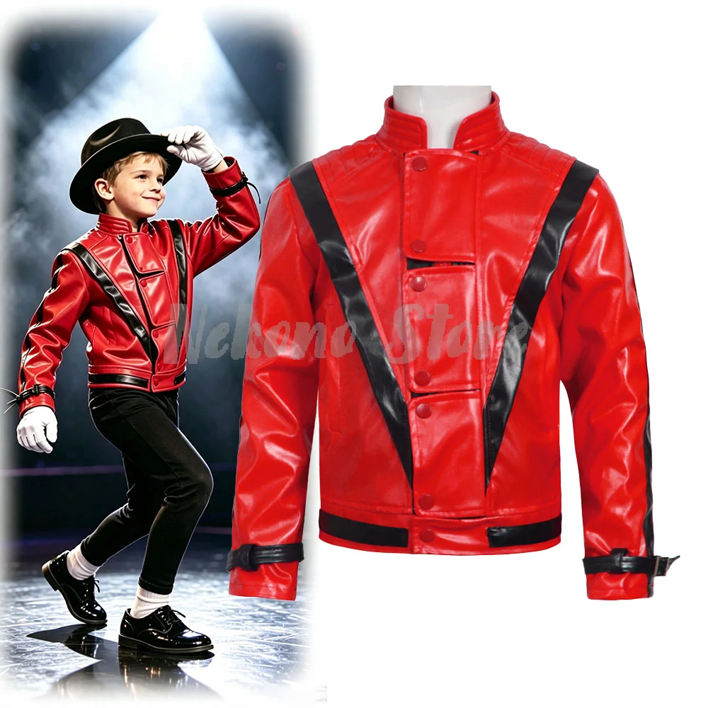 Costume effrayant de Michael J - Leather Work Jacket avis et prix