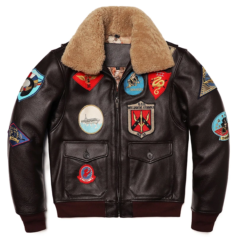 Vêtements militaires G1 veste  - Leather Work Jacket avis et prix