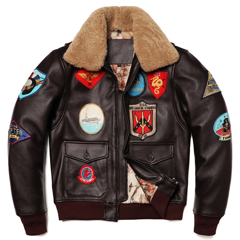 Vêtements militaires G1 veste  - Leather Work Jacket avis et prix