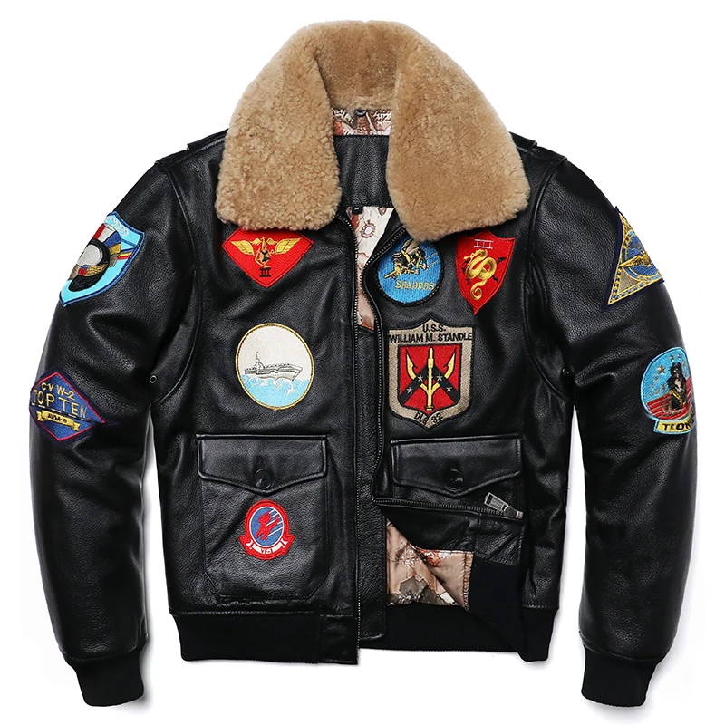 Vêtements militaires G1 veste  - Leather Work Jacket avis et prix