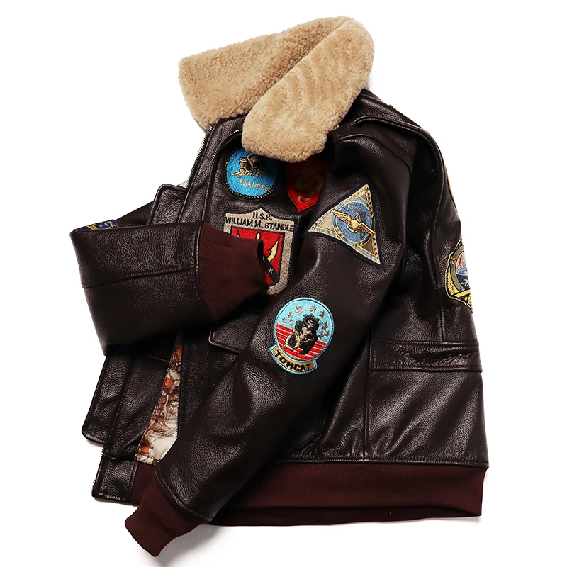 Vêtements militaires G1 veste  - Leather Work Jacket avis et prix