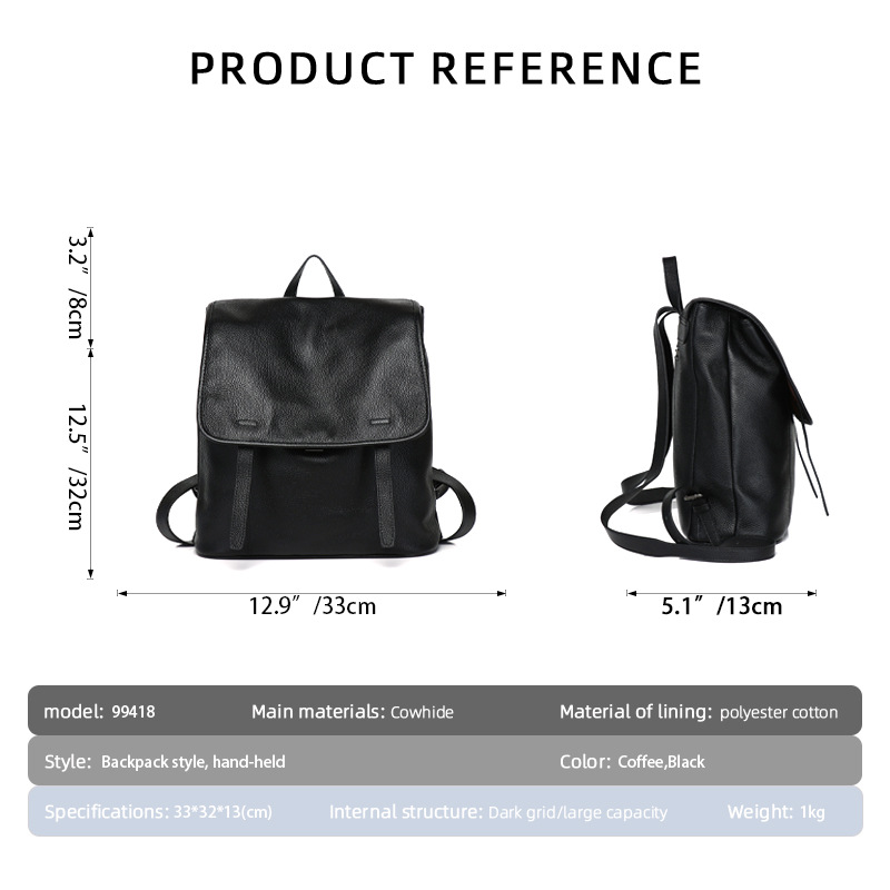 Sac à dos pour femme en cuir d - Leather Work Womens Backpack avis et prix
