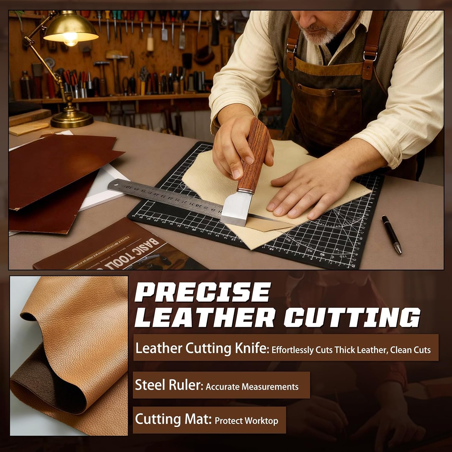 Kit de travail du cuir, outils - Leather Work Leather avis et prix