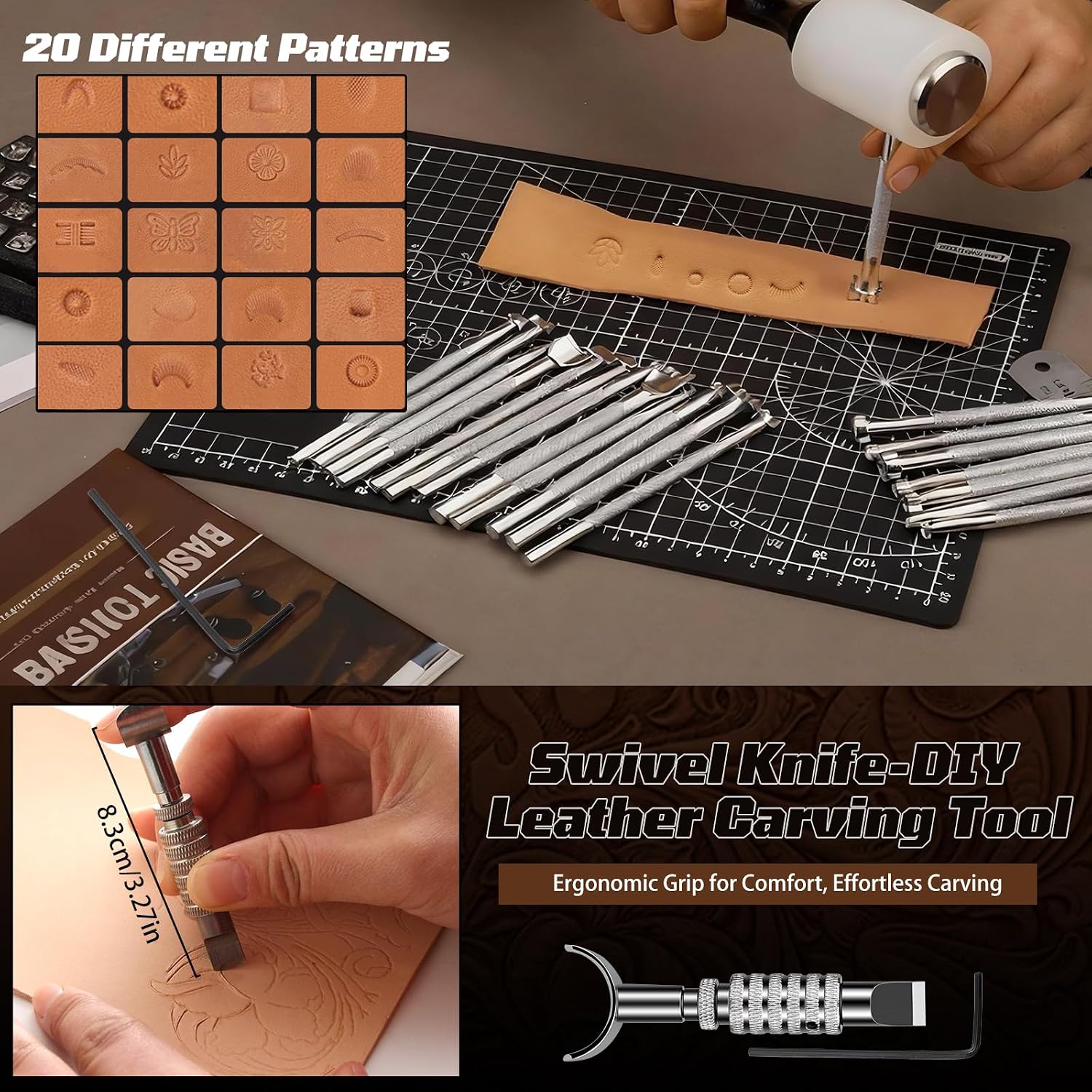 Kit de travail du cuir, outils - Leather Work Leather avis et prix