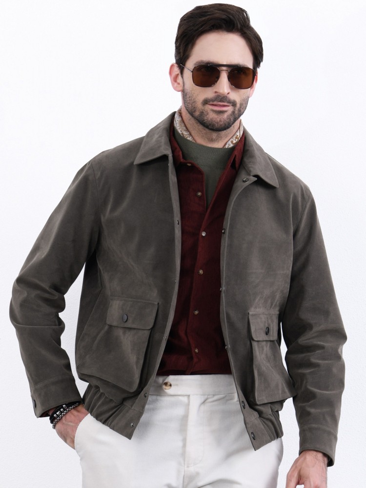 Veste en cuir PU pour homme, s - Leather Work Jacket Mens avis et prix