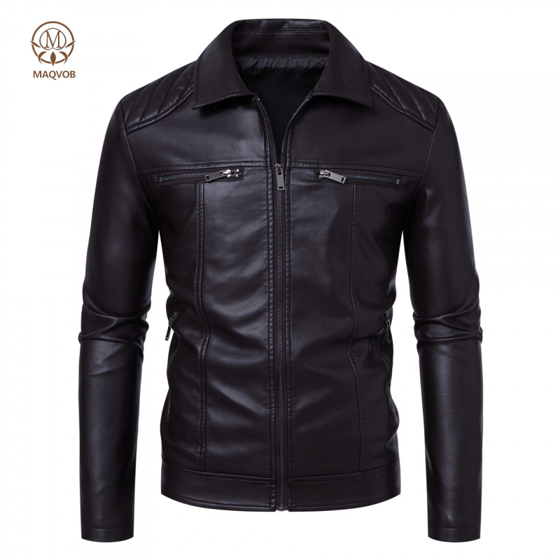 Veste en cuir pour homme ACOMO - Leather Work Jacket Mens avis et prix